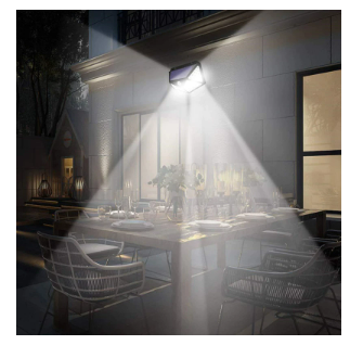 Lampara Solar 180 Led Impermeable